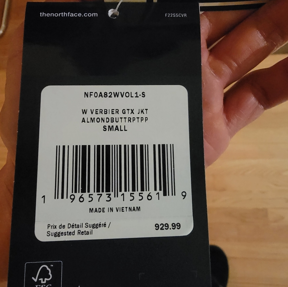 NWT The North Face Summit Series Verbier GTX Goretex Jacket Small - Picture 12 of 14